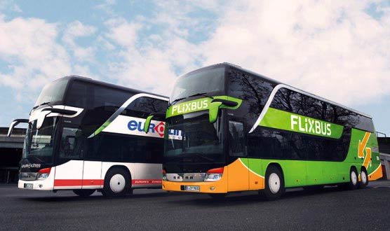 Eurolines Flix bus hotel reseda
