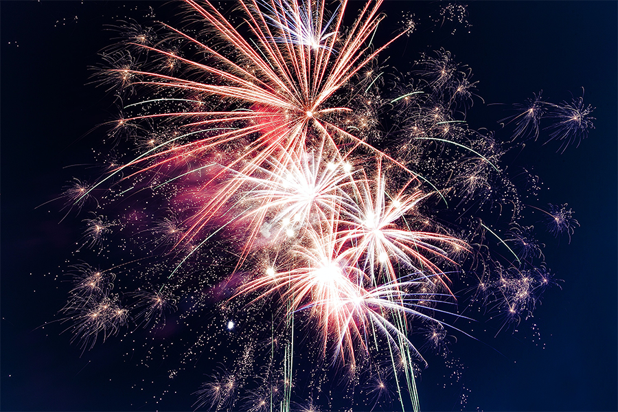 feu d'artifice Paris