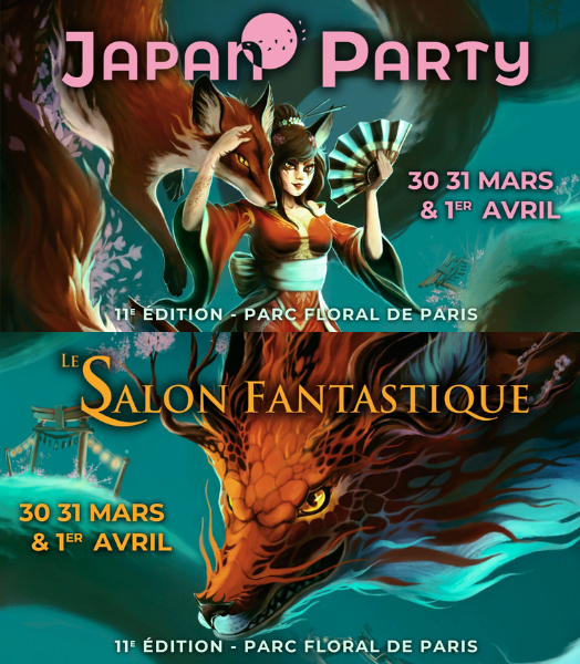 Japan Party et Salon Fantastique